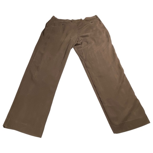 Tommy Bahama Men's Dark Brown Silk Blend Pants, 40 x 34 - Picture 3 of 15